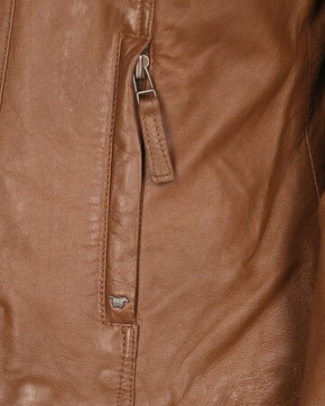 MUSTANG Lederjacke 'Gil' in Braun