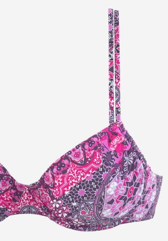 Invisible Hauts de bikini BUFFALO en violet