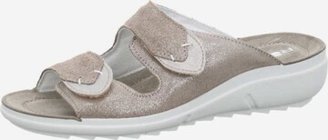 ROHDE Mules in Beige: front