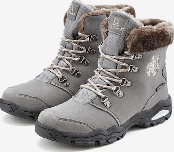 LASCANA Snowboots in Grau