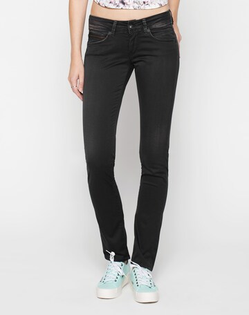 Coupe slim Jean 'New Brooke' Pepe Jeans en noir