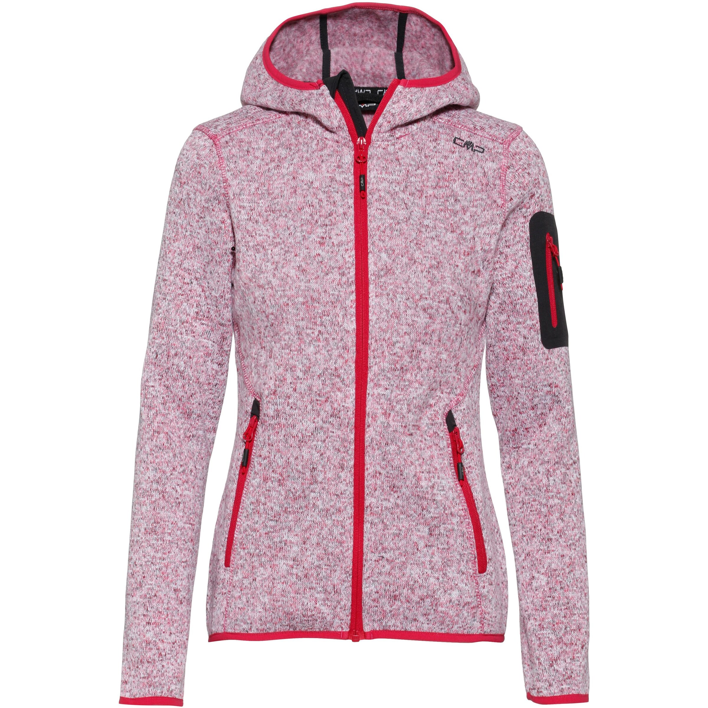 CMP - Strickfleece in rot