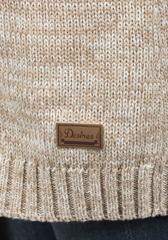 DESIRES Knit Cardigan 'Philetta' in Beige