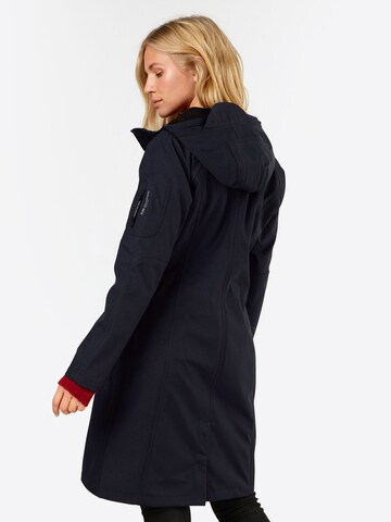 ILSE JACOBSEN Raincoat in Blue: back