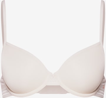 T-shirt Reggiseno 'Sensual Light' di Skiny in bianco: frontale