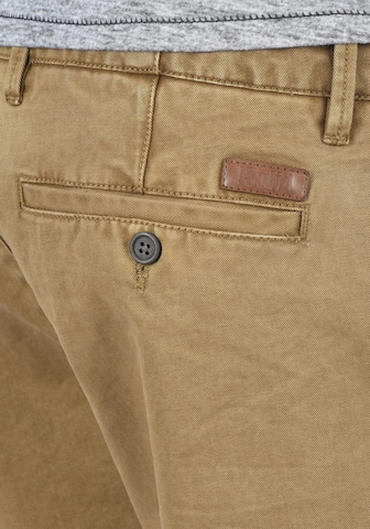 !Solid Regular Chino Pants 'Pinhel' in Brown