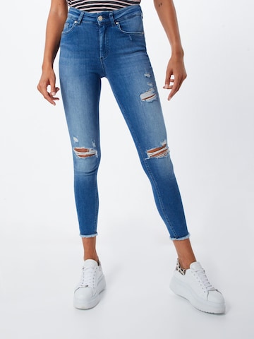 ONLY Skinny Jeans 'BLUSH' i blå: forside
