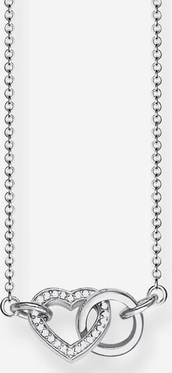 Thomas Sabo Necklace 'TOGETHER, KE1643-051-14-L45v' in Silver / White, Item view