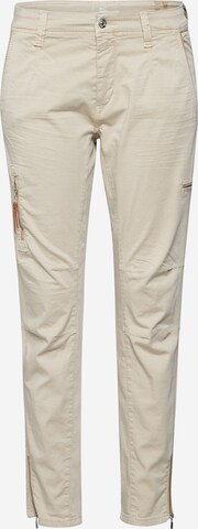 MAC Regular Trousers 'Rich' in Beige: front