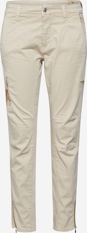 Pantaloni 'Rich' di MAC in beige: frontale