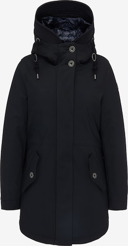 Parka d’hiver DREIMASTER en noir : devant