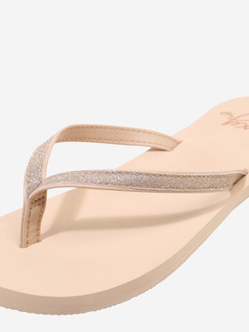 ROXY T-Bar Sandals 'Napili II J' in Pink