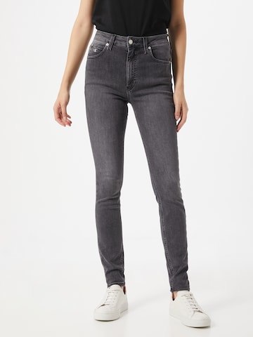 Calvin Klein Jeans Skinny Jeans 'RISE' in Grey: front