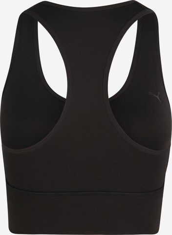 PUMA Bustier Sport bh in Zwart