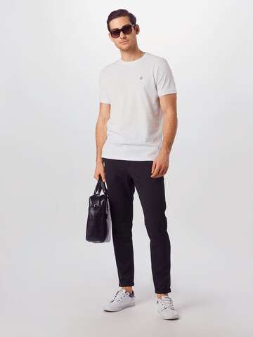 Coupe slim Pantalon chino 'Como' Les Deux en gris