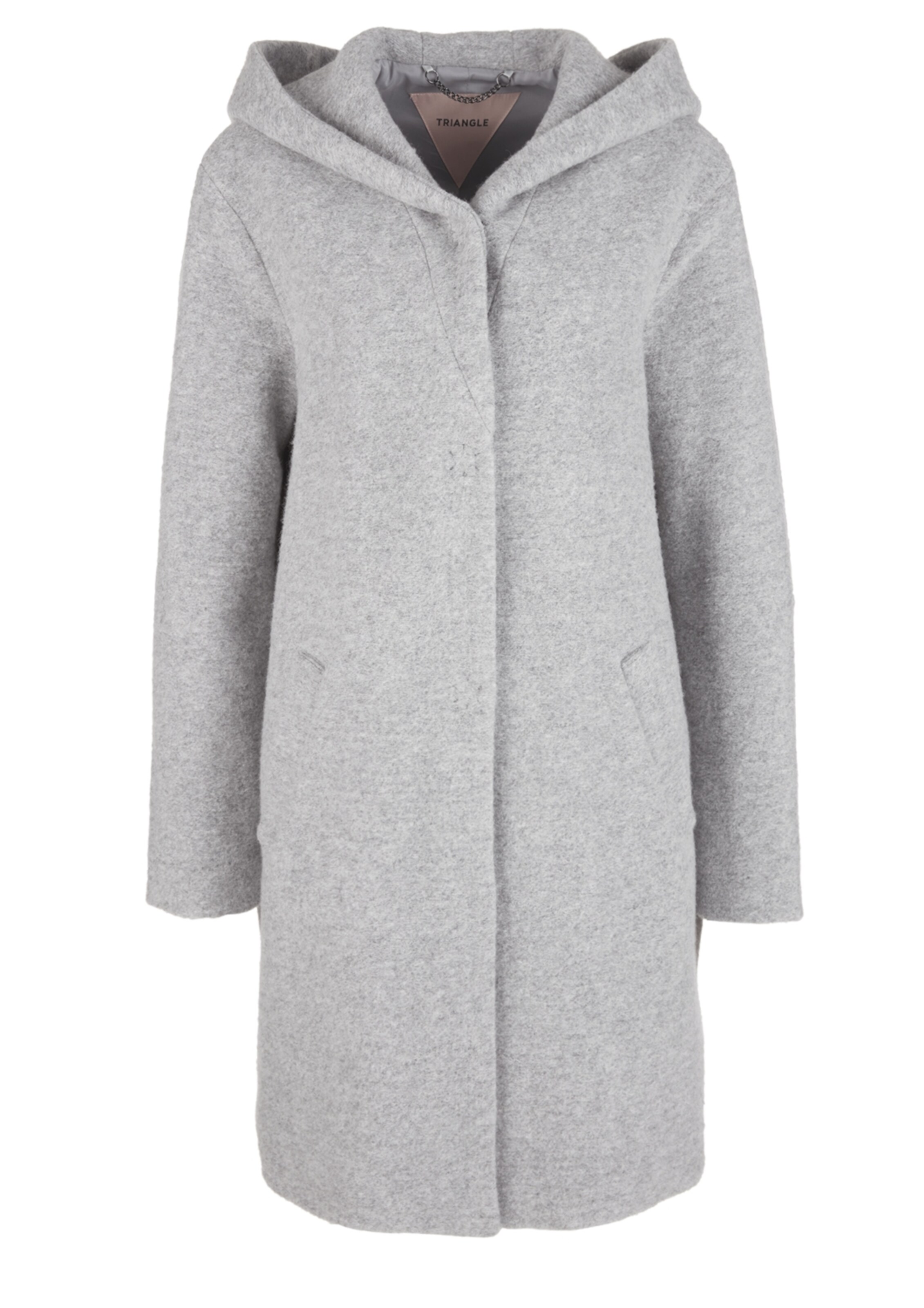 TRIANGLE - Tussenmantel in de kleur Grijs