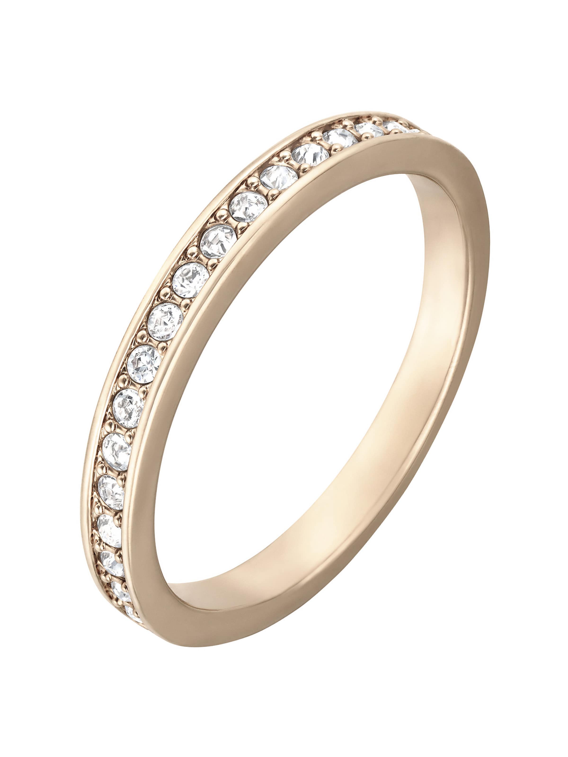 Swarovski Ring in Gold: Vorderseite