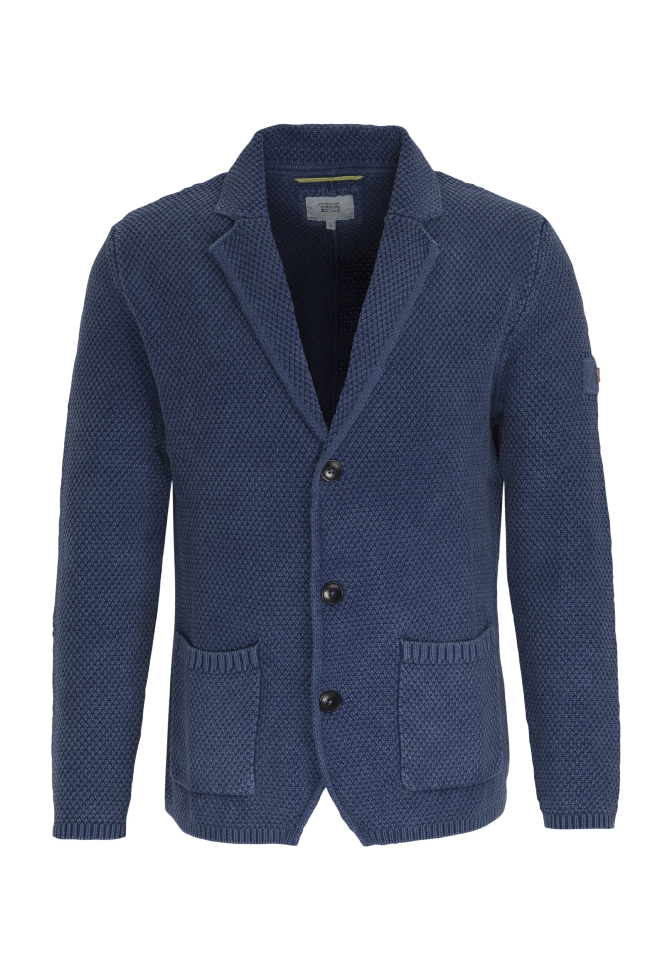 CAMEL ACTIVE - Gebreid vest in de kleur Marine