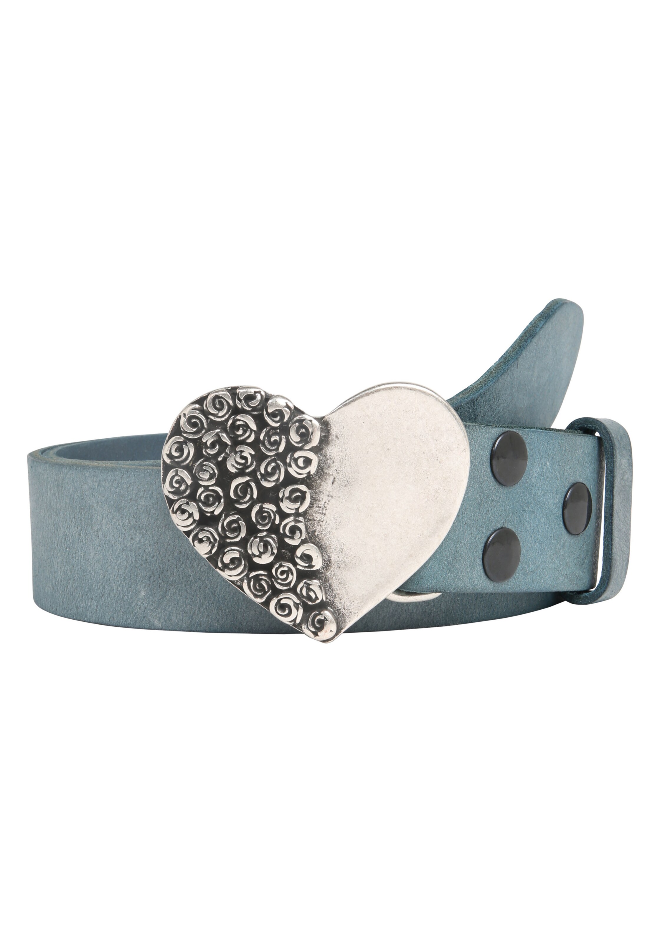 RETTUNGSRING by showroom 019° Gürtel in Blau: Vorderseite