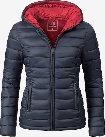 MARIKOO Weatherproof jacket in marine blue / Red, Item view