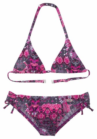 BUFFALO Triangle Bikini in Pink: front