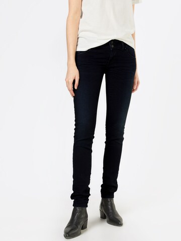 LTB Skinny Jeans 'Molly' i svart: framsida