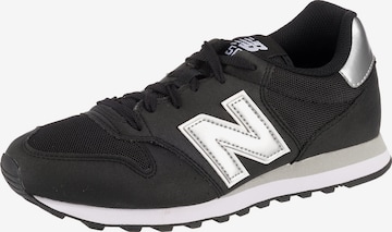 Sneaker bassa '500' di new balance in nero: frontale