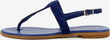 EVITA Teenslipper 'OLIMPIA' in Blauw