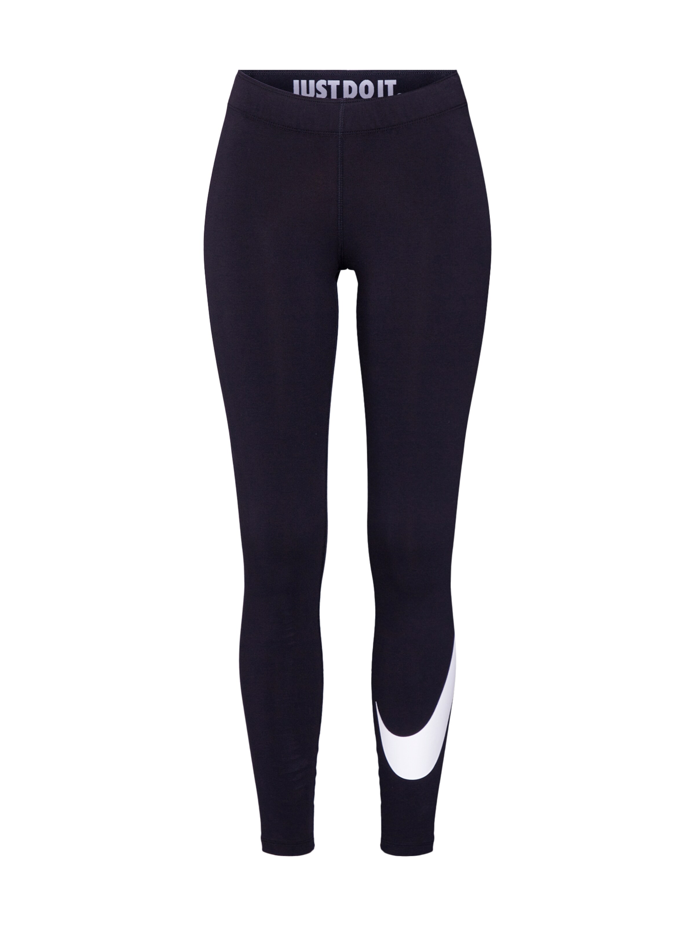 Nike Sportswear - Leggings 'W NSW LEGASEE LGGNG SWOOSH' in de kleur Zwart
