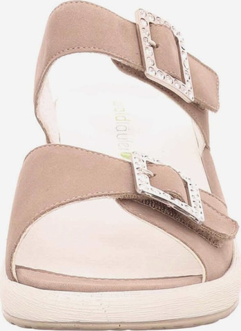 WALDLÄUFER Pantolette in Beige