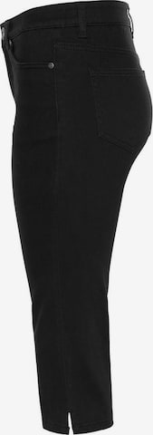 ARIZONA Skinny Caprijeans in Schwarz