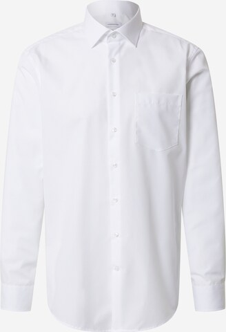 SEIDENSTICKER Regular fit Business Shirt in White: front