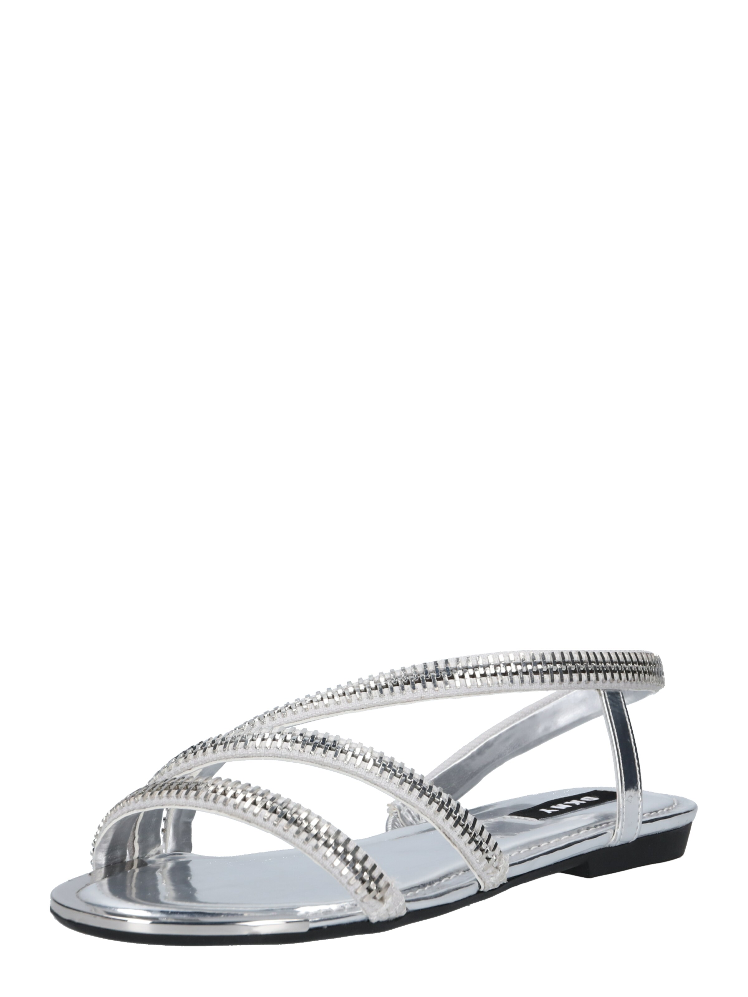 DKNY - Sandaal 'KHLOI' in de kleur Zilver