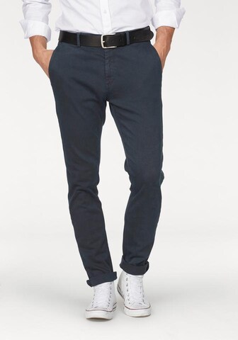 REPLAY Regular Chino Pants in Blue: front