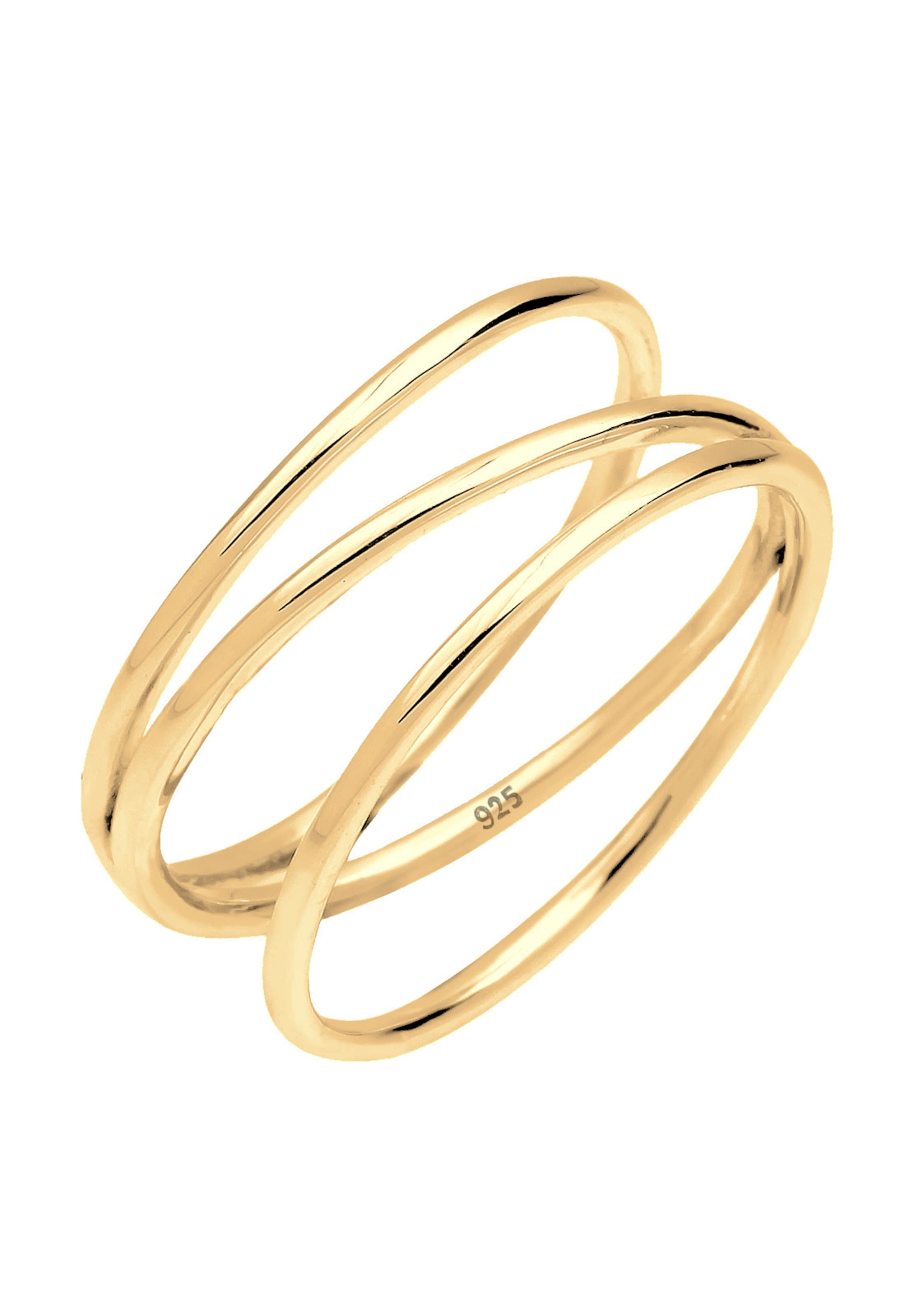 ELLI Кольцо в Золотой: спереди