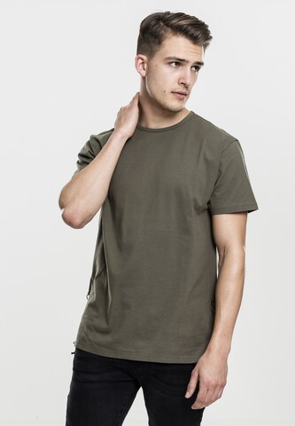 Urban Classics Shirt in Grün: Vorderseite