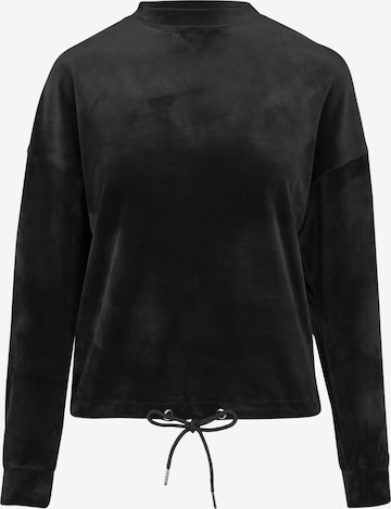 Urban Classics Sweatshirt in Black: front