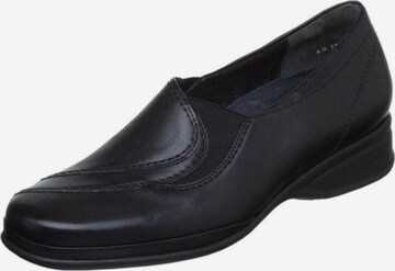 SEMLER Classic Flats in Black: front