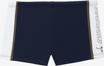 CHIEMSEE Athletic Swim Trunks in Blue: front