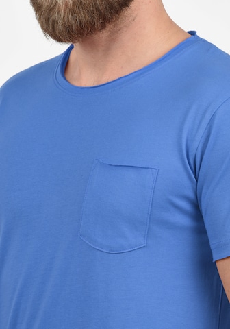 !Solid Shirt 'Andrej' in Blauw