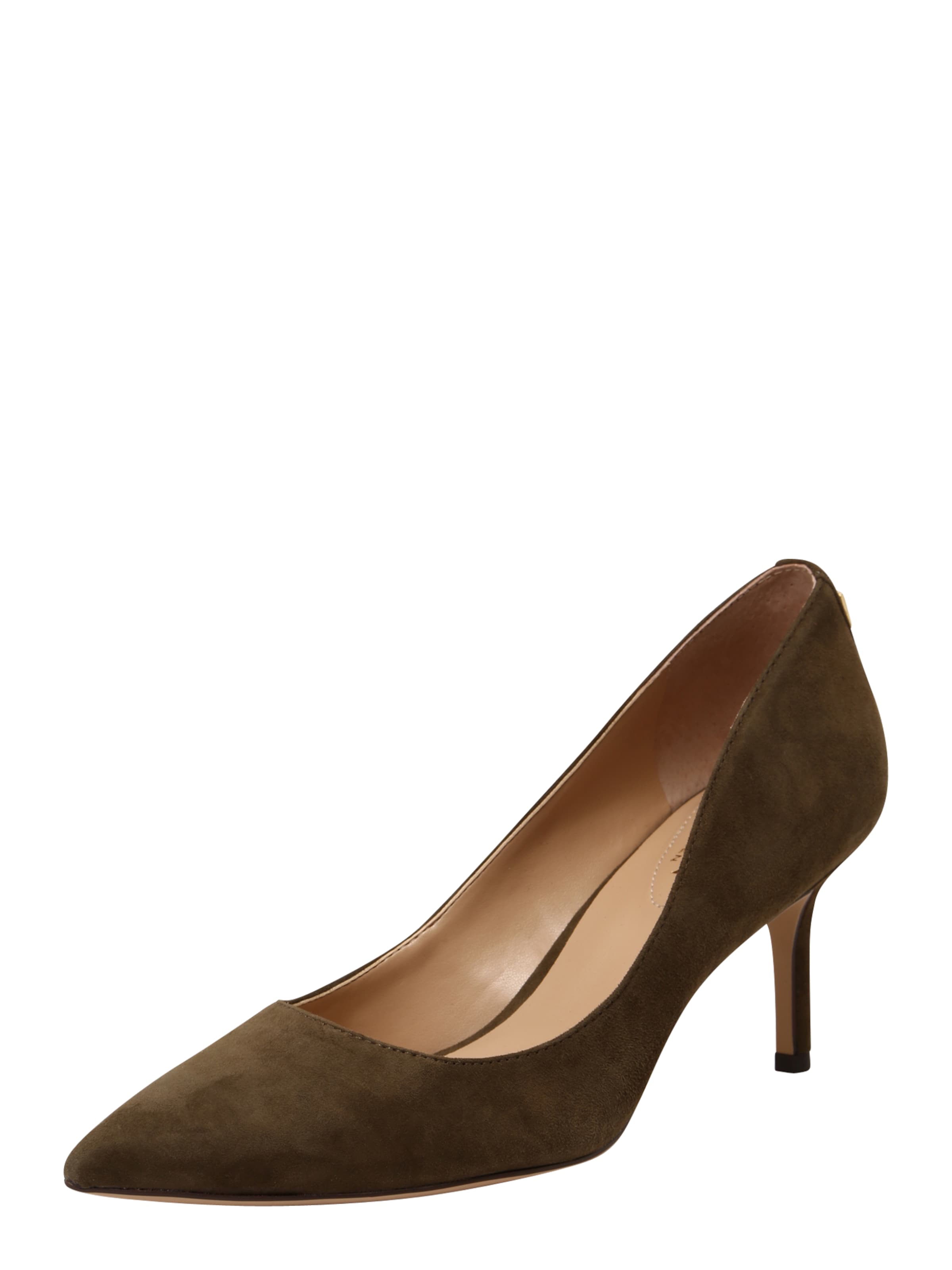 Lauren Ralph Lauren - Pumps 'LANETTE-PUMPS-DRESS' in de kleur Olijfgroen