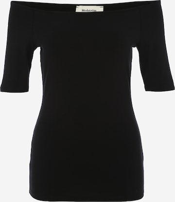 modström - Camiseta 'Tansy' en negro: frente