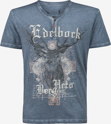 STOCKERPOINT Klederdracht shirt 'Berghero' in Blauw