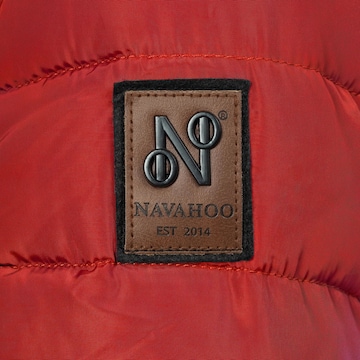 NAVAHOO Steppmantel 'Paula' in Rot