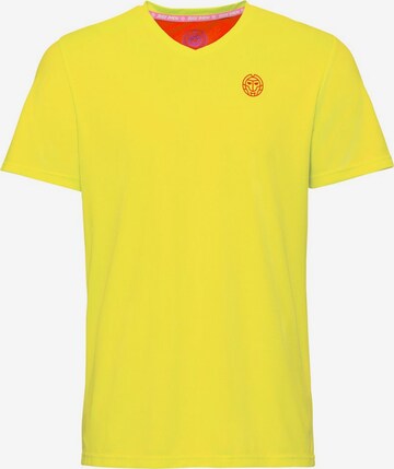 BIDI BADU Performance Shirt in Yellow: front