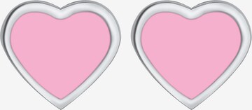 ELLI Jewelry 'Herz' in Pink: front