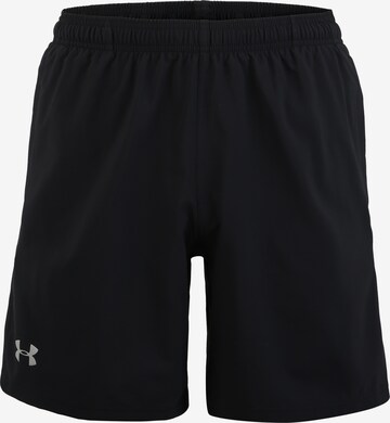 UNDER ARMOUR Regular Sporthose 'Ua launch sw 7' in Schwarz: predná strana