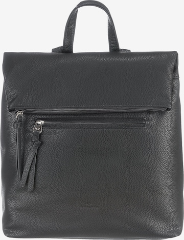 TOM TAILOR Backpack 'Tinna' in Black: front