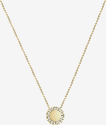 Elli DIAMONDS Halskette 'Kreis' in Gold