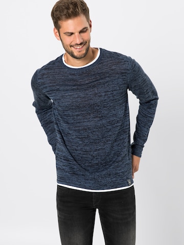 Key Largo Sweater 'Alabama' in Blue: front